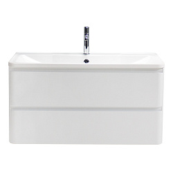 База под раковину подвесная  BelBagno ALBANO-900-2C-SO-BL Bianco Lucido