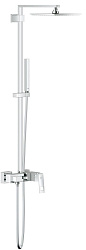 Euphoria Cube 230 Душевая система со смесителем, хром 23147001