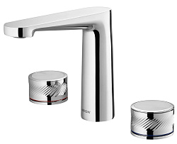 Смеситель для раковины на 3 отверстия ARROW AMP23868CP, хром