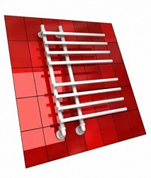 Полотенцесушитель Двин L primo 100/15/55 1"-3/4"-1/2" Универсальный К3, Белый (4627086035267)