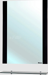 Рокко-60 зеркало с полкой черное