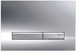 Смывная клавиша Geberit Sigma50 для двойного смыва глянцевый хром/металлический хромированный 115.788.21.2