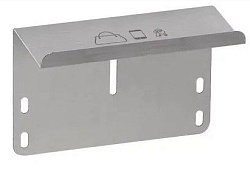 Mediclinics RPR2700CS Полка для диспансеров туалетной бумаги (матовая нержавеющая сталь)