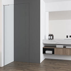 Душевая перегородка Волк-Ин (Walk-In) VSW-7HA700CL, 700*2000, хром, стекло прозрачное