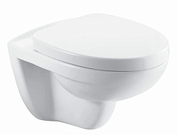 Унитаз подвесной FAENZA FB2649H, безободковый, белый