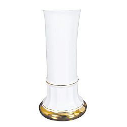 GIANETA Колонна тюльпана, декор: D1 золото/белая керамика