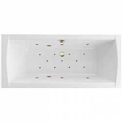 Акриловая ванна EXCELLENT Aquaria Lux 180x80 см «RELAX», бронза