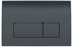 Смывная клавиша Geberit Delta50, для двойного смыва: Черный RAL 9005 115.119.DW.1