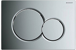 Смывная клавиша Geberit Sigma01 для двойного смыва, глянцевый хром 115.770.21.5
