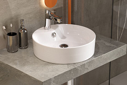 Умывальник накладной Best 43 SLF ВКС Белый S1