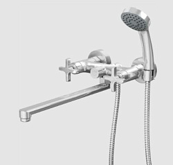 Смеситель для ванны с длинным поворотным изливом RUSH Melville (MV1135-51)