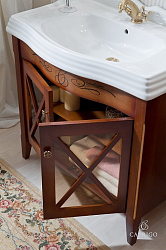 Мебель для ванной Caprigo Наполи 80 NOCE SCURO