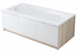 Акриловая прямоугольная ванна Cersanit SMART 170x80 см, правая