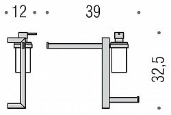 Стойка Colombo Design Units B9124.S.CR-VAN