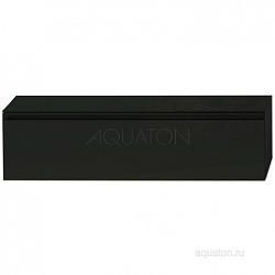 Тумба под раковину Aquaton Ричмонд 80 черная 1A182401RD950