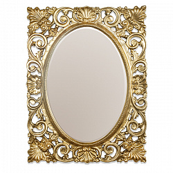 TW Зеркало в раме 73х95см, рама дерево, цвет золото