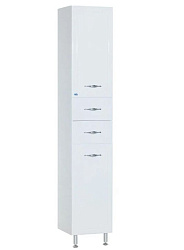 Стелла-35 пенал с 2 ящ. белый лев./прав. Н