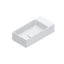 Catalano Premium Раковина 50*25, цвет белый глянцевый