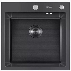 Мойка для кухни Hoffger 5050T Black (Чёрная) ECO
