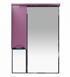 Misty Жасмин - 65 Зеркало - шкафL розовый