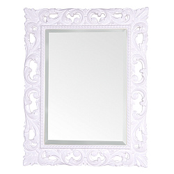 TW Зеркало в раме 75х95см, цвет рамы белый глянцевый1887