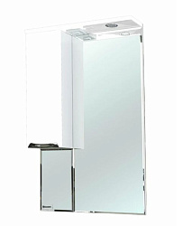 Альфа-55 зеркало-шкаф белый лев.(свет.)