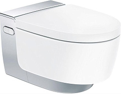 AquaClean Mera Comfort подвесной унитаз-биде, хромированная вставка 146.214.21.1