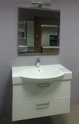 Мебель для ванной Arbi Smart SM02 белая глянцевая