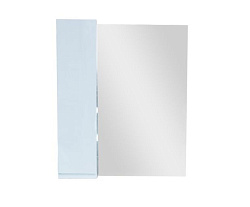 Асти -70  зеркало-шкаф  белый  лев.