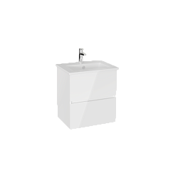 VitrA Mia Plus Square mia plus s тумба с рак,2 ящ,60 см,гл бел