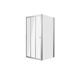 Душ.ограждение GR-D90-P90 Falcon (90*90*190) квадрат, раздвижная дверь из двух частей 