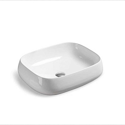 Раковина керамическая Vincea VBS-107, 560*420*145, цвет белый