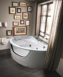 Акриловая ванна Black&White GB5008 L