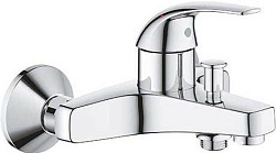 BauCurve Смеситель для ванны настенный монтаж (замена 32806000), хром 23599000