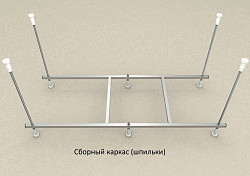 Сборный каркас к ванне Акватек Мия 180 см (шпильки)