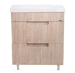 Грейс-70 тумба с 2ящ. Дуб Светлый (ПВХ)