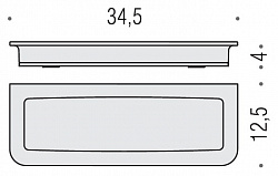 Мыльница Colombo Design Lulu B6242 хром