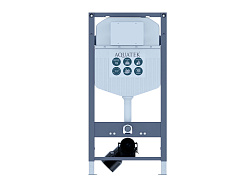 Инсталляция для подвесного унитаза Aquatek Duos 50 INS-0000023 , 1130*520*100 мм , +звукоизоляционная прокладка