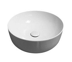 Kerasan Nolita 534501 Раковина накладная Ø 35 см (белый глянцевый)
