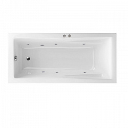 Акриловая ванна EXCELLENT Palace 180x80 см «SOFT», хром