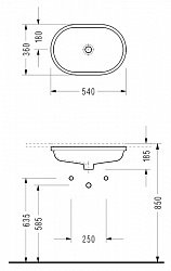 Раковина Serel 0571