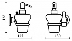 Дозатор Bagno & Associati Opera OP12951 CR