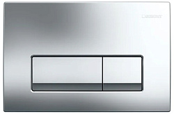 Смывная клавиша Geberit Delta50, для двойного смыва: Глянцевый хром 115.119.21.1