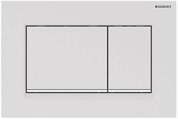 Клавиша смыва Sigma 30, двойной смыв, белый матовый лак, легко чистящееся покрытие, 115.883.01.1