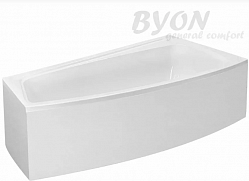Акриловая ванна BYON DELLA 170х95х60 см, правая