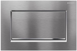 Смывная клавиша Sigma 30, смыв-стоп, структ.хр 115.893.KX.1