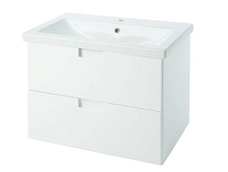 Пегас-70 тумба подвесная с 2 ящ. белый