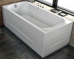 Акриловая прямоугольная гидромассажная ванна Kolpa San QUAT STRING 160x70 см QUAT OPTIMA