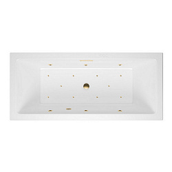 Акриловая ванна EXCELLENT Heaven Slim 160x75 см «RELAX», золото