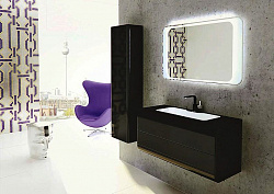 Мебель для ванной La Beaute Yonne 100 черная